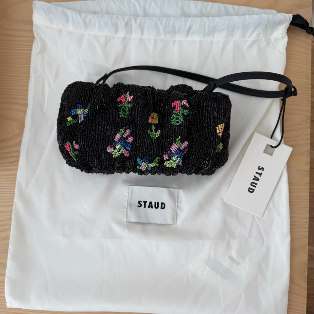 STAUD BEADED BEAN BAG -FIRST BLOOM NIGHT
